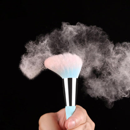 Pink Blue Gradient Makeup Brushes and Makeup Sponges Set Makeup Brushes Set Natural Synthetic Eye Shadow Foundation Make-Up Brush Set Professional Makeup Brush and Tool Accessories………